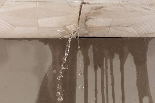 Professional Flood Damage Cleanup technician working in Rochdale, MA